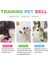 Beyaz Pet Oyuncak Eğitim Interaktif Oyuncak Denilen Akşam Yemeği Küçük Çan Ayak Izi Halka Köpek Oyuncakları Teddy Yavru Kedi Evcil Hayvan Çağrı Besleme Hatırlatma (Yurt Dışından) 3