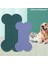 Açık Mor 11X20 cm Kemik Şekilli Evcil Köpek Yavaş Besleyiciler Yalama Mat, Can Sıkıntısı Kaygı Azaltıcı Yavaş Besleme Kasesine Eğlenceli Alternatif Kedi Köpek Silikon Yalama Pedi (Yurt Dışından) 3