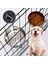400 ml Paslanmaz Çelik Evcil Hayvan Yiyecek Kasesi 10-20 cm Sıradan Kafes Asılı Köpek Havzası Besleyici Büyük Kapasiteli Sabit Metal Besleme Kasesi (Yurt Dışından) 3