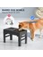 A Stil Siyah Yükseltilmiş Köpek Kaseleri Yavaş Besleyicili Ayarlanabilir Yükseltilmiş Kase Küçük Orta Büyük Evcil Hayvan Aksesuarları Için Kedi Maması Su Standı Dökülmez (Yurt Dışından) 4