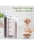 White-2kg Köpek Kedi Maması Kovası Plastik Depolama Tankı Ölçüm Kabı Konteyner ile Nem Geçirmez Mühürlü Kavanoz Evcil Hayvan Malzemeleri Aksesuarları (Yurt Dışından) 3