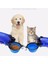 Yeşil 2 In 1 Pet Seyahat Su Şişesi Katlanabilir Köpek Besleme Kasesi Içecek Kupası Gıda Kabı Silikon Açık Taşınabilir Köpek Kedi Besleyici (Yurt Dışından) 2
