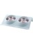 Mavi 29X18.5X6.2 cm Pet Silika Jel Kase Köpek Kedi Katlanabilir Köpek Kase Pet Gıda Saklama Kaseleri Açık Seyahat Taşınabilir Köpek Maması Kabı Besleyici Çanak (Yurt Dışından) 1