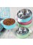 Çift Kase Pembe S 4X13CM Çift Kedi Kase Asılı Köpek Kase Evcil Hayvan Besleme Kedi Su Kasesi Köpek Maması Sabit Kafes Köpekler Için Pet Asılı Kaseler Besleyici Ürün (Yurt Dışından) 1