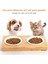 Stil 7 Hayvan Mama Kabı Paslanmaz Çelik Seramik Kedi Köpek Kaseleri Besleme Suluklar Kombinasyonu Bambu Çerçeve Ciotol Evcil Hayvan Aksesuarları (Yurt Dışından) 3