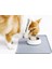 Siyah 48X30CM Su Geçirmez Evcil Hayvan Besleme Matı Köpek Kedi Için Silikon Evcil Hayvan Gıda Pedi Hayvan Mama Kabı Içme Matı Köpek Placemat Kolay Yıkama Hayvan Mama Kabı Yastık (Yurt Dışından) 3