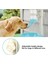 Yeşil M Yaratıcı Pet Köpek Su Şişesi Mama Besleyici Kase Otomatik Ayarlanabilir Pet Kedi Içme Çeşmesi Gıda Su Sebili Hayvan Mama Kabı Besleyici (Yurt Dışından) 4