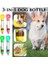3 Rulo Kaka Torbası 500 ml 500 ml Taşınabilir Kedi Köpek Su Şişesi Mama Besleyici Tiryakisi Kaka Dağıtıcı 3 In 1 Sızdırmaz Çok Fonksiyonlu Köpek Suluk Şişesi (Yurt Dışından) 1