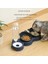 Yeşil 4 2022 Kedi Mama Kasesi Pet Besleyici Otomatik Besleyici 3'ü 1 Arada Köpek Su Çeşmesi Çift Kase Içme Kedi Için Yükseltilmiş Stand Kaseler (Yurt Dışından) 3