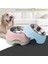 Stil 4 Resim Olarak Köpek Mama Kasesi Pet Sofra Içme Tabağı Paslanmaz Çelik Mühürlü Köpek Kasesi Pembe Yeşil Mavi Kedi Kaseleri Kalp Şeklinde Desenli (Yurt Dışından) 4