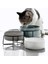 Pembe 850 ml Çift Kedi Maması Su Kaseleri Standı ile Seramik Pet Besleme Aksesuarları Kediler Küçük Köpekler Yemek Içecek Malzemeleri Köpek Besleyici Kase (Yurt Dışından) 1