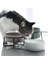 Pembe 850 ml Çift Kedi Maması Su Kaseleri Standı ile Seramik Pet Besleme Aksesuarları Kediler Küçük Köpekler Yemek Içecek Malzemeleri Köpek Besleyici Kase (Yurt Dışından) 3