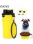 Orange-D Taşınabilir 2 In 1 Pet Katlanır Su Şişesi Gıda Kabı Katlanır Silikon Hayvan Mama Kabı Açık Seyahat Köpek Kedi Besleyici Fincan Kase (Yurt Dışından) 2