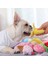 PT006-LIGHTPINK PT016 Karikatür Çiğneme Oyna Pet Cızırtılı Köpek Çiğneme Squeaker Vack Ses Bebek Oyuncak Yaratıcı Simülasyon Çörek Evcil Hayvan Malzemeleri Köpek Oyuncakları (Yurt Dışından) 2