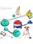 C Yeni Stil Köpek Oyuncakları Silikon Vantuz Römorkör Köpek Oyuncak Pet Köpekler Itme Topu Oyuncak Pet Diş Temizleme Köpek Diş Fırçası Yavru Büyük Köpek Isırma Oyuncak (Yurt Dışından) 3