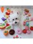 A2 1 Adet Pet Kedi Köpek Oyuncakları Peluş Cızırtılı Çiğneme Diş Temizleme Köpek Eğitim Oyuncak Isırmaya Dayanıklı Yumuşak Meyve Sebze Kemik Gıcırtı Oyuncak (Yurt Dışından) 4