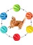 Yeşil 5 cm Pet Silikon Oyuncak Topu Interaktif Isırmaya Dayanıklı Çiğneme Oyuncakları Küçük Köpekler Için Temizleme Diş Diş Taşlama Pet Çiğneme Aksesuarları Sıcak (Yurt Dışından) 2