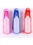 Pembe 500 ml 250/500 ml Pet Köpek Su Şişesi Besleyici Kase ile Plastik Taşınabilir Su Şişesi Evcil Hayvanlar Açık Seyahat Pet Içme Suyu Besleyiciler (Yurt Dışından) 1