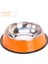 Turuncu S Paslanmaz Çelik Pet Köpek Kase Kaymaz Kedi Köpek Besleyici Çapı 11-22 cm Köpekler Için Kase Küçük Orta Büyük Köpek Besleyici Içenler (Yurt Dışından) 1