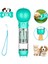 Yeşil 300 ml 4 In 1 Köpek Su Şişesi Su Sebili Taşınabilir Pet Köpek Maması Besleyici Suluk Açık Köpek Kumu Kaka Kürek Çanta ile (Yurt Dışından) 2
