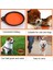 Yeşil 650 ml 350 ml Köpek Kase Taşınabilir Katlanır Hayvan Mama Kabı Katlanabilir Silikon Su Kasesi Köpek Için Açık Seyahat Köpek Maması Kabı Besleyici Çanak (Yurt Dışından) 5