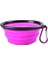 Mor Köpek Kase Katlanabilir Eco Firendly Silikon Pet Kedi Köpek Maması Su Besleyici Seyahat Taşınabilir Besleme Kaseleri Yavru Köpek Maması Kabı (Yurt Dışından) 1