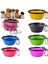 Yeşil 1000ML 350ML/1000ML Katlanabilir Çevre Dostu Silikon Kase Pet Köpek Seyahat Taşınabilir Su Kasesi Gıda Kabı Besleyici Köpek Aksesuarları (Yurt Dışından) 4
