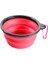 Mavi 1000ML 350 - 650 - 1000ML Büyük Katlanabilir Köpek Pet Katlanır Silikon Kase Açık Seyahat Taşınabilir Köpek Maması Kabı Besleyici Bulaşık Kase (Yurt Dışından) 5