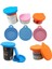 Kaşık-Sarı Yeniden Kullanılabilir 3 In 1 Pet Gıda Kutusu Silikon Kapak Köpekler Kediler Depolama Teneke Kapak Kapağı Mühür Kapak Evcil Hayvan Malzemeleri Uygun 9 Cm/8 Cm/7 cm (Yurt Dışından) 3