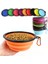 Siyah 1000ML 350 - 650 - 1000ML Büyük Katlanabilir Köpek Kase Seyahat Aksesuarları Köpek Yemek Tabağı Kase Seyahat Aksesuarları Kedi Konteyner Su Şişesi (Yurt Dışından) 5