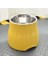 Sarı S-16X8.5 cm Köpek Besleyici Suluk Köpekler Kediler Için Evcil Hayvan Mama Kasesi Comedero Perro Miska Dla Psa Gamelle Chien Chat Voerbak Hond Su Şişesi (Yurt Dışından) 1