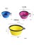 Orange 650ML 350 - 650 - 1000ML Büyük Katlanabilir Köpek Kase Seyahat Aksesuarları Köpek Yemek Tabağı Kase Seyahat Aksesuarları Kedi Konteyner Su Şişesi (Yurt Dışından) 2