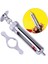 20ML 5ML/10ML/20ML/30ML/50ML/100ML Paslanmaz Çelik Metal Şırıngalavman Örnekleyici Mürekkeple Dağıtım Lavman Şırıngası Besleme Güçlendirici (Yurt Dışından) 1