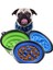 Siyah Çap 13CM 350ML 1000ML Seyahat Katlanabilir Pet Köpek Kasesi Silikon Katlanabilir Yavaş Besleme Kasesi Küçük Büyük Köpekler Için Taşınabilir Evcil Hayvan Besleyici (Yurt Dışından) 3