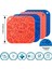 Blue-B S(15X15X0.9CM) Köpek Yavaş Besleyici Yalama Mat Yalama Plakalı Gıda Dağıtıcı, Sıkıntı Kaygısını Azaltıcı;yemek Için Mükemmel, Yoğurt Veya Fıstık Ezmesi Ikramları (Yurt Dışından) 3