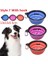 Stil 1 Siyah Katlanabilir Evcil Hayvan Besleyici Silikon Çift Köpek Mama Kaseleri Katlanabilir Yavru Yavru Kedi Kase Taşınabilir Açık Seyahat Kedi Köpekler Besleme Kaseleri (Yurt Dışından) 1