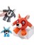 Turuncu 20X28X10 cm Sevimli Hayvan Şekli Kadife Squeaker Oyuncak Eğlenceli Köpek Çiğnemek Gıcırtılı Peluş Oyuncaklar Isırmaya Dayanıklı Küçük Büyük Köpekler Yavru Molar Eğitim Oyuncak (Yurt Dışından) 3