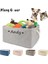 Kalp Pembe M 34X25X16 cm Kişiselleştirilmiş Kutu Özel Ad Köpek Oyuncak Sepeti Baskı Kalp Giysiler Için Büyük Saklama Sepetleri Evcil Hayvan Özelleştirilmiş Ürün Aksesuarları (Yurt Dışından) 4
