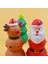 Noel Ağacı Köpek Oyuncakları Squeaker Yumuşak Çiğneme Oyuncak Küçük ve Orta Köpekler Için Noel Hediyesi Eğitim Oyuncak Noel Baba/geyik/ağaç Evcil Hayvan Köpek Cırtlayan Oyuncaklar (Yurt Dışından) 3