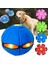 Kırmızı Pet Köpek Oyuncakları Uçan Daire Topu Sihirli Deformasyon Ufo Oyuncaklar Doğa Sporları Köpek Eğitim Ekipmanları Köpek Oyun Uçan Disk (Yurt Dışından) 3