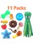 12 Paket Pet Köpek Cızırtılı Oyuncaklar Küçük Büyük Köpekler Için Yavru Çiğneme Oyuncakları Topu Yumuşak Peluş Squeaker Cırlak Oyuncaklar Köpek Aksesuarları Için (Yurt Dışından) 4