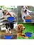 Mavi 350 ml Katlanabilir Köpek Hayvan Mama Kabı Eko Firendly Silikon Kedi Köpek Maması Su Besleyici Seyahat Taşınabilir Besleme Kaseleri Köpek Köpek Maması Kabı (Yurt Dışından) 5