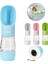 B1 250 ml Mavi Taşınabilir Pet Su Sebili Besleyici Köpek Su Şişesi Kedi Suluk Büyük Küçük Köpek Kedi Seyahat Köpek Yürüyüş Ev Hayvanı Ürünü Için (Yurt Dışından) 1