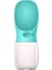 Yeşil 550 ml 350/550 ml Pet Köpek Su Şişesi Seyahat Yavru Kedi Suluk Açık Pet Su Sebili Besleyici Küçük Büyük Köpek Için Ev Hayvanı Ürünü (Yurt Dışından) 1