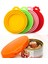 Turuncu 3 In 1 Yeniden Kullanılabilir Pet Gıda Kapak Silikon Köpekler Kediler Depolama Teneke Kapak Contası Kapak Evcil Hayvan Malzemeleri Için Uygun 65MM 75MM 85MM (Yurt Dışından) 3