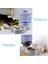 Mavi Mama Besleyici 3.8l Büyük Kapasiteli Otomatik Köpek Besleyici Waterer Yüksek Kapasiteli Pet Yiyecek Kasesi Yerçekimi Su Sebili Evcil Hayvan Mama Kabı Köpekler Kediler Için (Yurt Dışından) 3