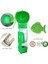 Only Green Şişe 300ML 4'ü 1 Arada Pet Köpek Seyahati 300ML Su 150ML Mama Dağıtıcısı Dış Mekan Ayrılabilir Portatif Kase Kaka Küreği Çöp Torbası Köpek Için Saklama (Yurt Dışından) 4