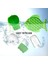 Only Green Şişe 300ML 4'ü 1 Arada Pet Köpek Seyahati 300ML Su 150ML Mama Dağıtıcısı Dış Mekan Ayrılabilir Portatif Kase Kaka Küreği Çöp Torbası Köpek Için Saklama (Yurt Dışından) 5