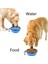 Siyah Silikon Dünya 1000 ml Katlanabilir Köpek Pet Katlanır Silikon Kase Açık Seyahat Taşınabilir Köpek Maması Kabı Besleyici Bulaşık Kase (Yurt Dışından) 3