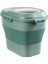 Yeşil 2.5l Pet Köpek Maması Saklama Kabı 23L Kuru Kedi Maması Kutusu Çanta Nem Geçirmez Mühür Hava Geçirmez Ölçüm Kabı Yavru Kedi Kumu Ürünleri (Yurt Dışından) 2